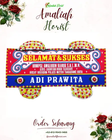 Papan Bunga Ucapan Selamat Keliki